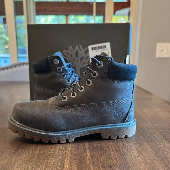 Timberland 6" inch Waterproof Leather Hiking Boots - Iron Grey - Picture 1 of 5